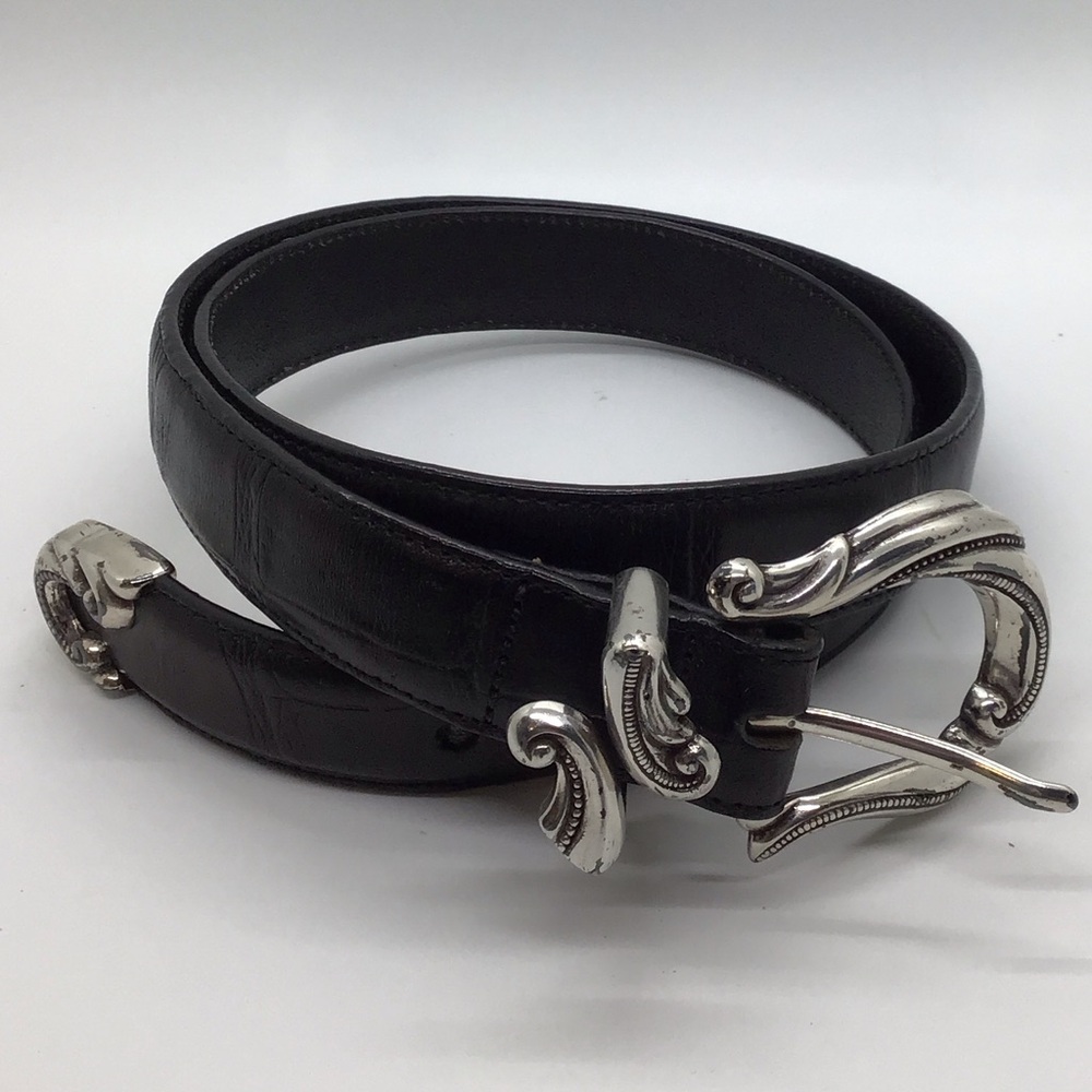 Brighton Black Leather Women’s Belt 24053